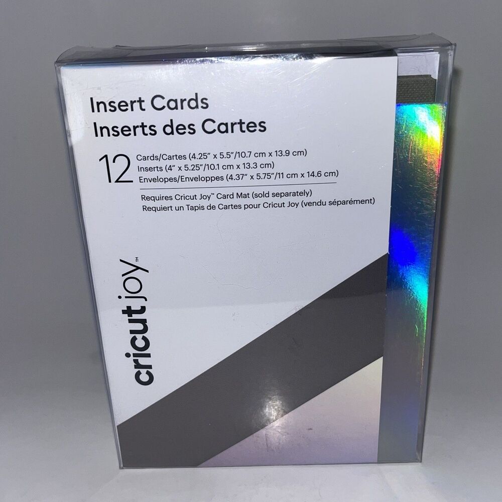 Cricut joy 12 Insert Cards with Envelopes - NEW